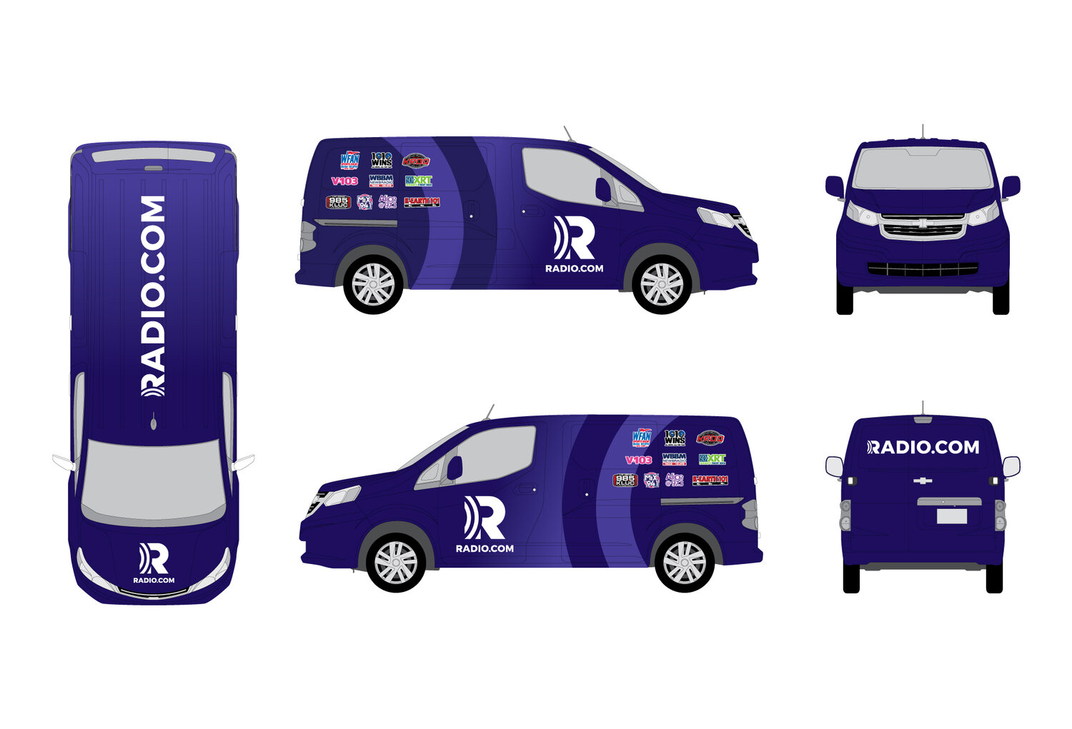 RADIO.COM vehicle wrap