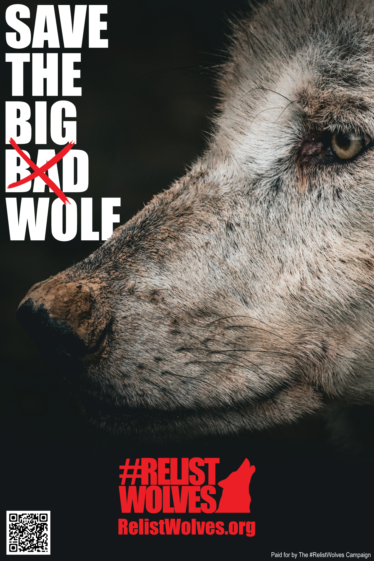 Relist Wolves wildposting