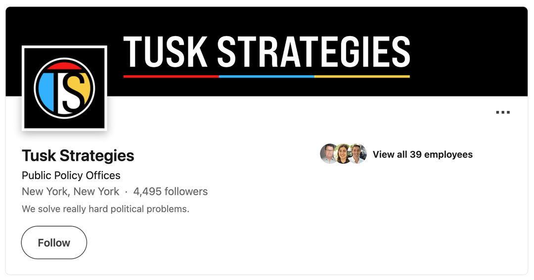 Tusk LinkedIn